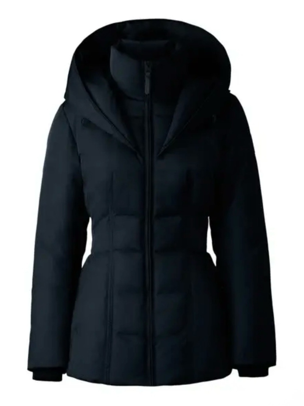 Mackage Alana Down Coat Black Hooded Puffer Jacket